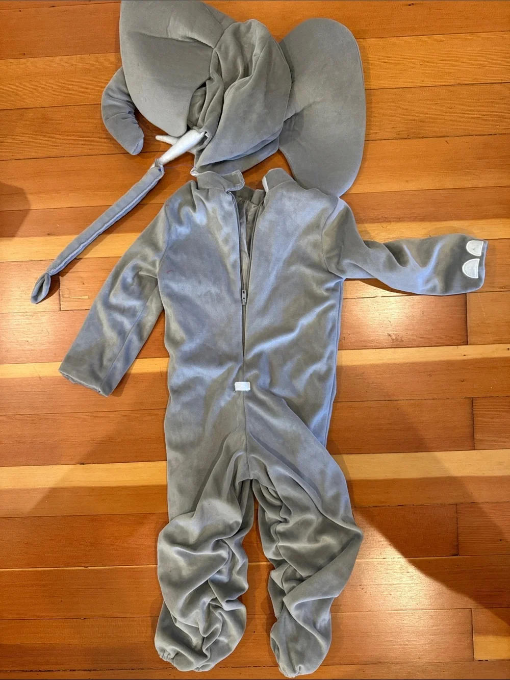 In character elephant costume
